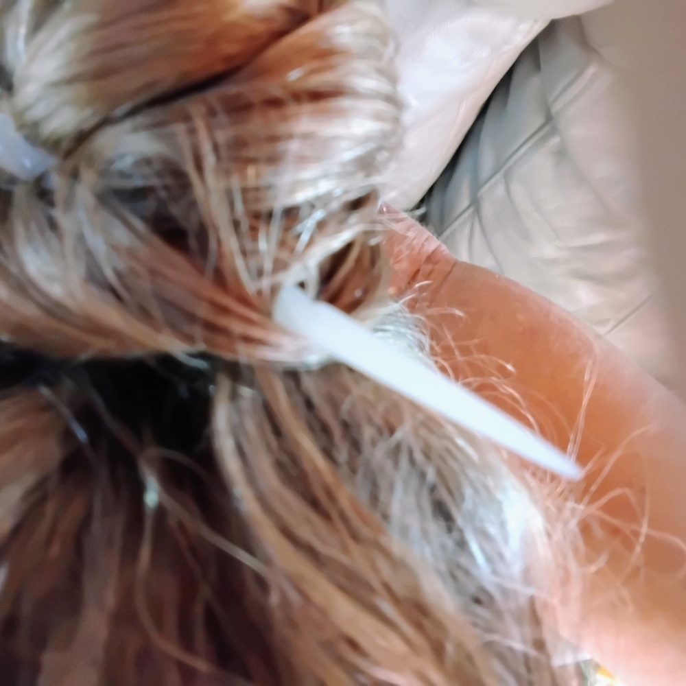 GORGEOUS WHITE JADE.💥DRAGON💥 TWISTED HAIR STICK, SCULPTED HAIR. NWT - Picture 8 of 14
